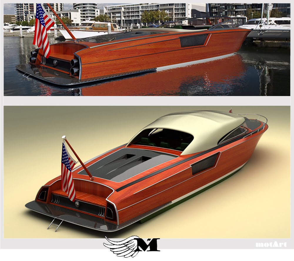 wooden motor boat plans