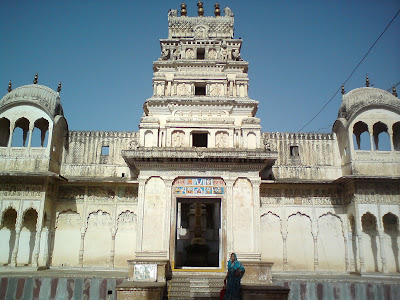 Wonderfully crafted Rangji Temple - Pushkar