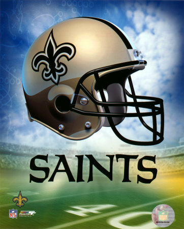saints black helmet