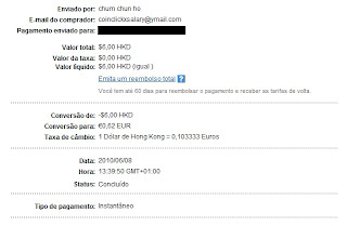 Pagamento HKBuzz - PTCs em Prática