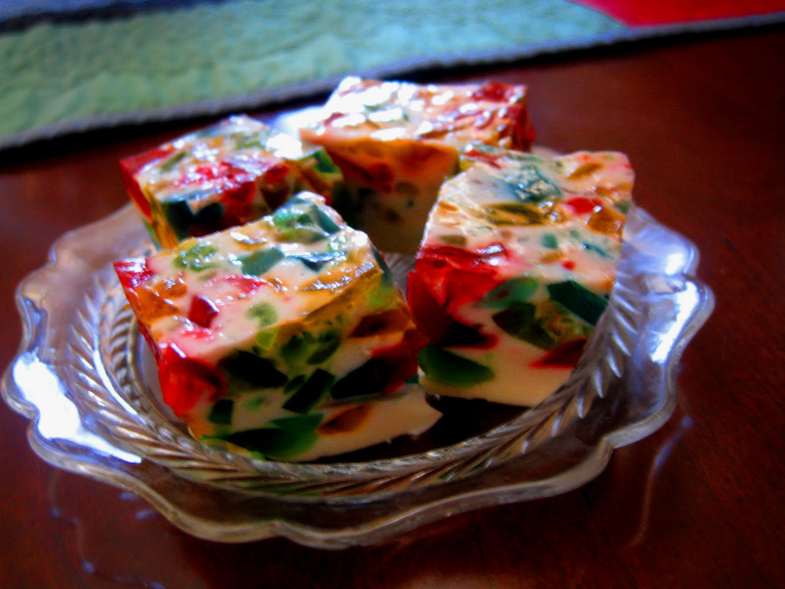 This Redhead Cooks Stained Glass Jello