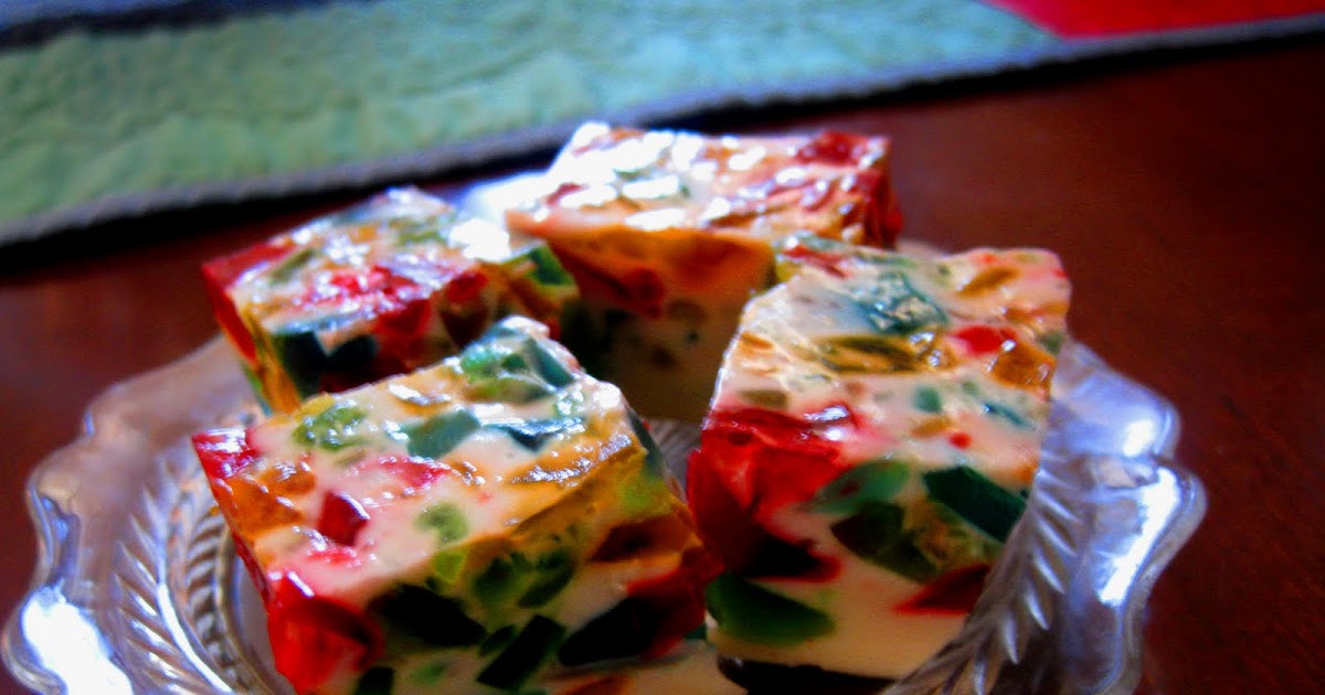 This Redhead Cooks Stained Glass Jello