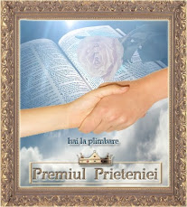 Premiul Prieteniei editat de blogul  "Hai la plimbare!