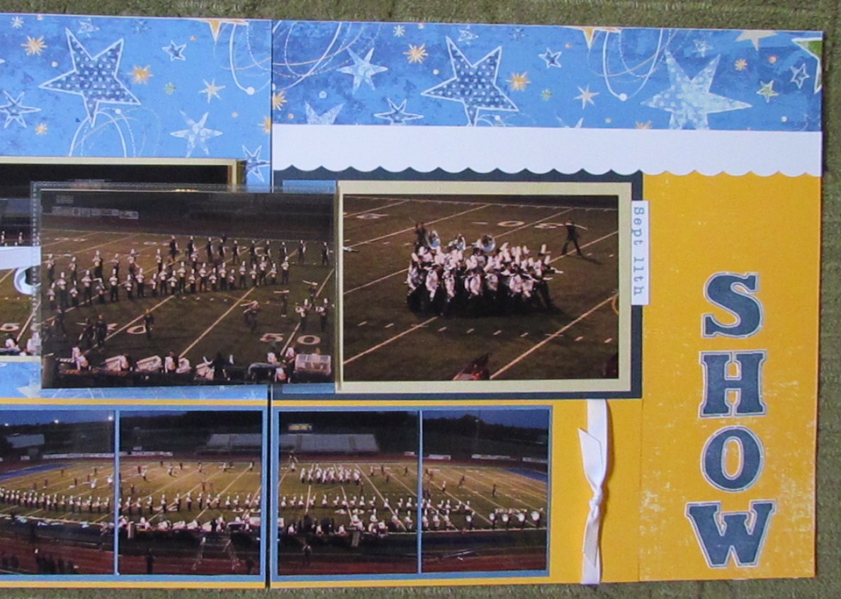 Sara Batkin's Legacies Of Love Walled Lake Central High School Marching Band Scrapbook Layouts