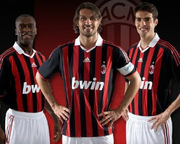 The New 20092010 AC Milan Kit | Serie A Weekly