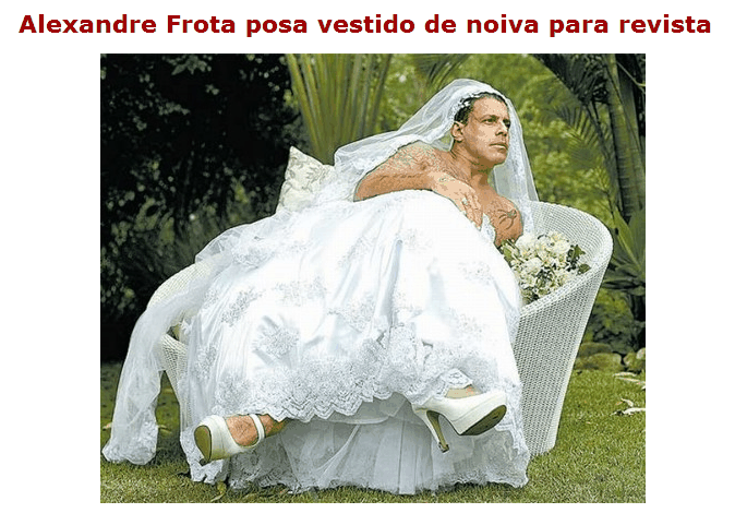 frota vestido de noiva