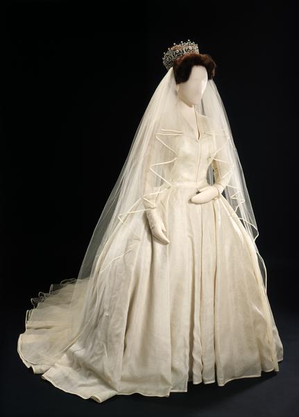 scottish silk wedding dress