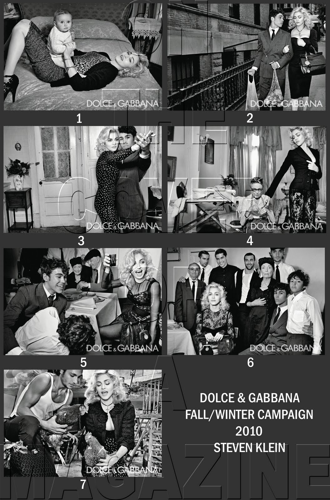 Dolce and Gabbana autumn/winter 2010 ad campaign and Madonna - The Fashion  Nomad