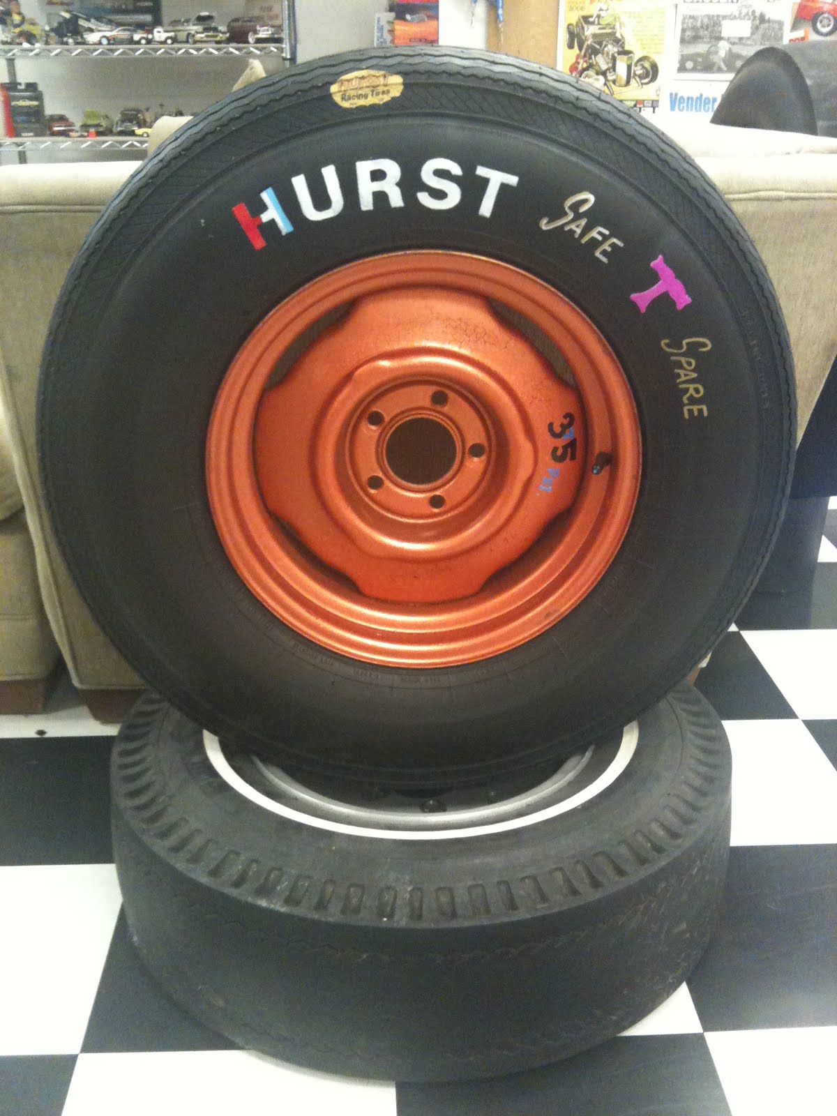 Hurst Racing Tires.