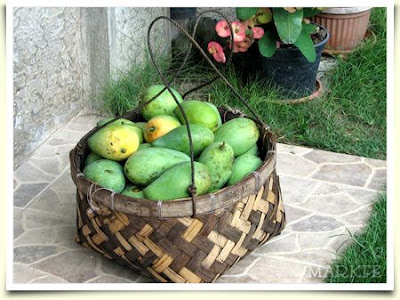 green mango tropical fruit