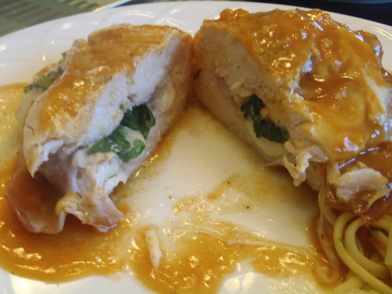 The Tattooed Modern ExWife Stuffed Chicken with Prosciutto, Gruyere