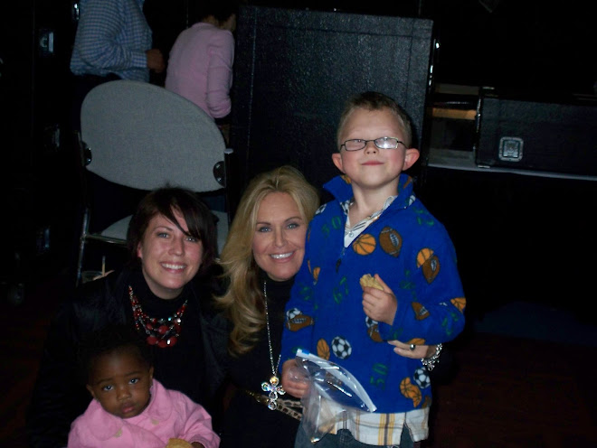 The kids and I with Carolyn