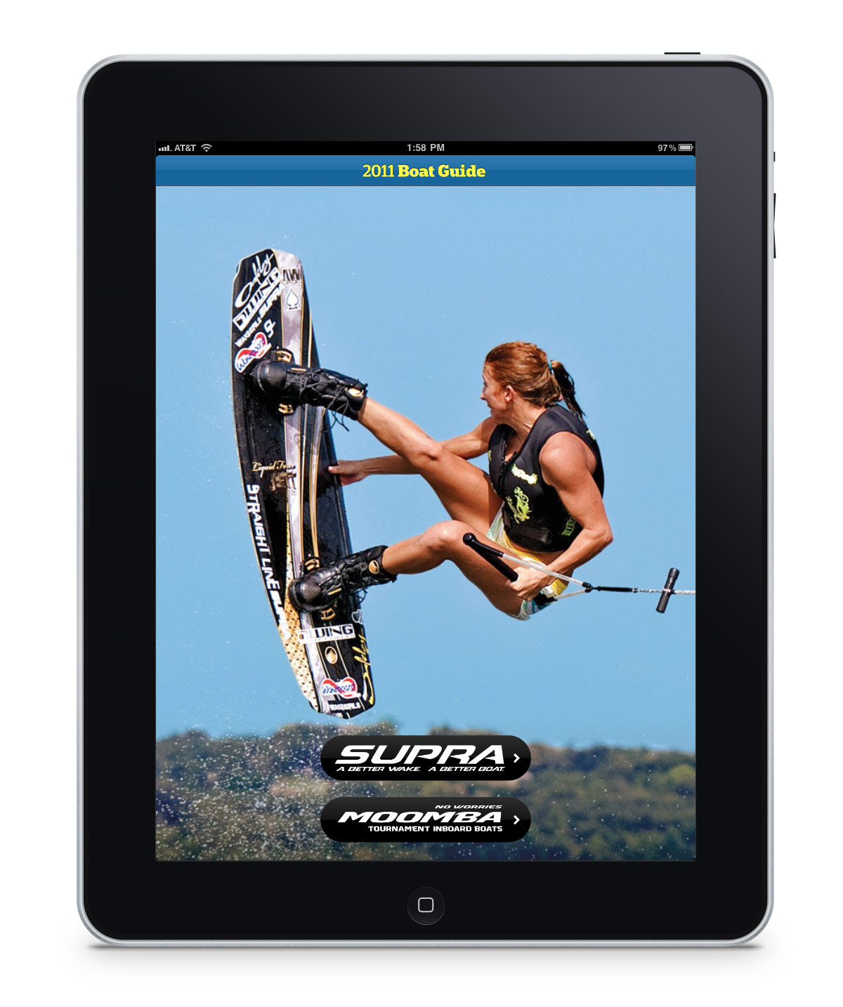 Wakeboard Boat Vinyl Wrap