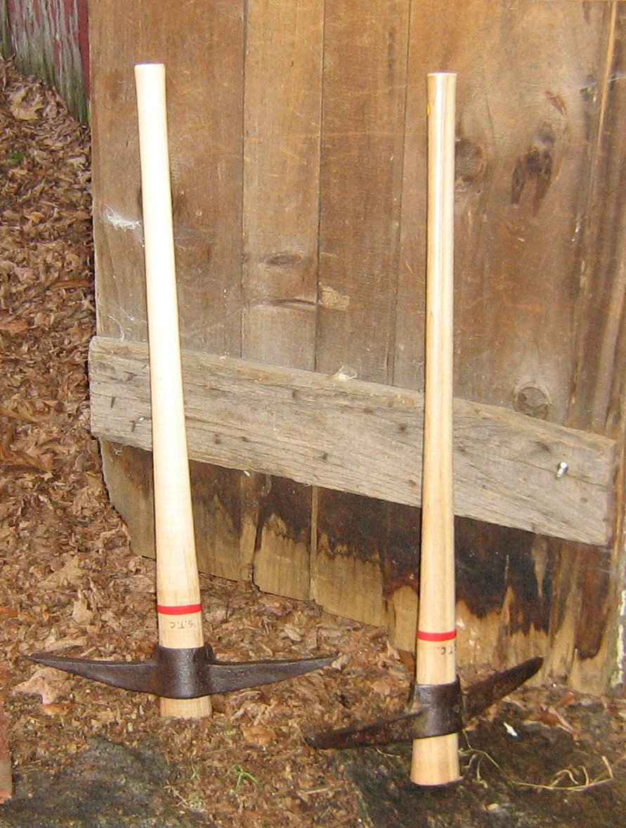 Shelton Trails Committee Brand New Used Pickaxes