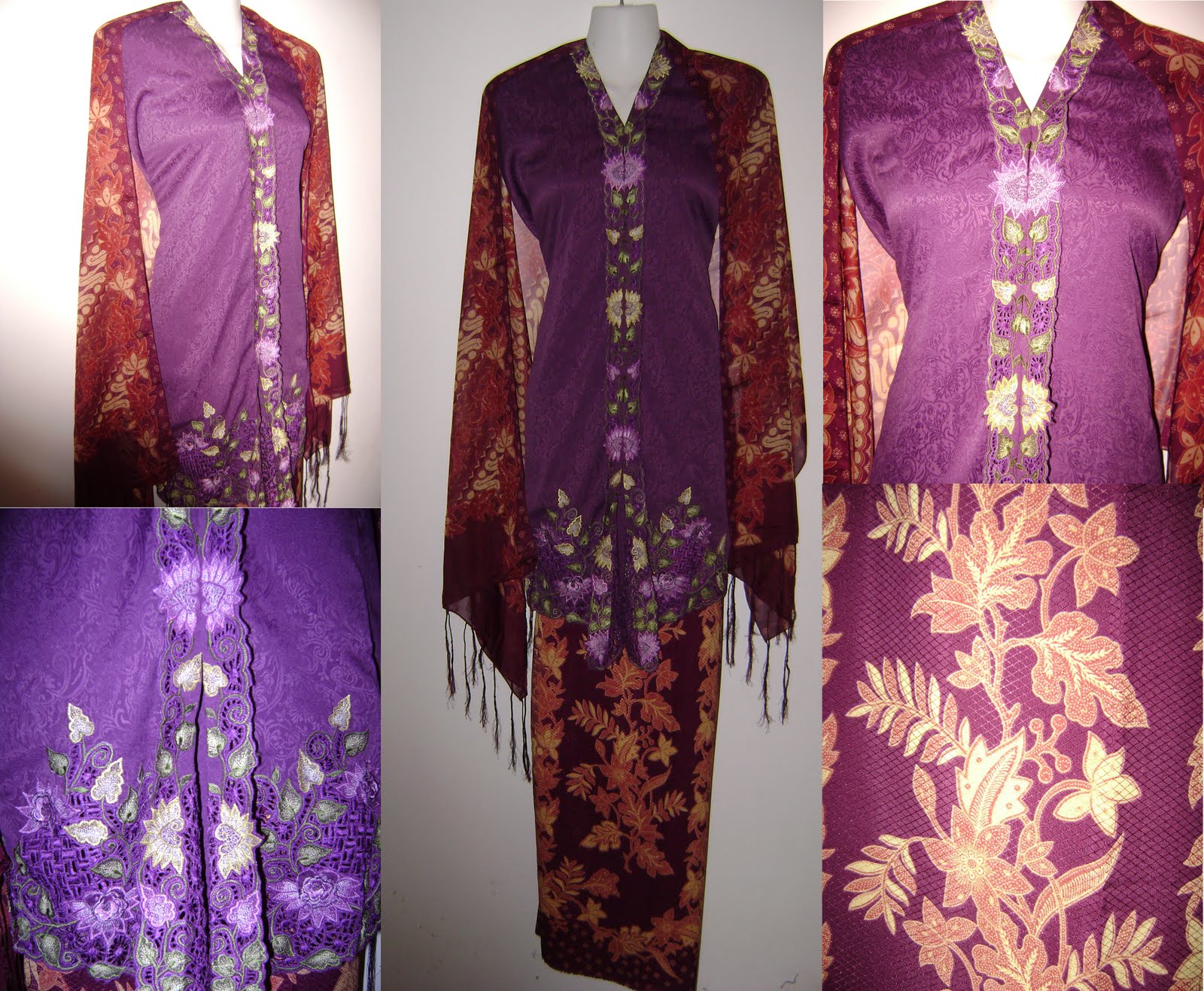 baju nikah kebaya batik