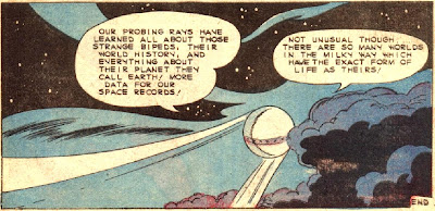 Note that they're dismissive of Earth's inhabitants as 'common.' Not only are they jerks, they're *aristocratic* jerks.