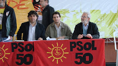 Ivan Valente; Raul Marcelo e Carlos Gianazzi