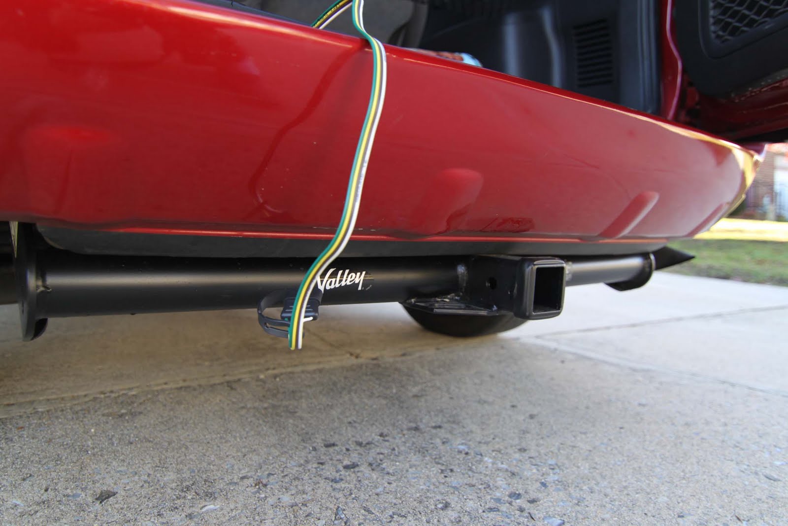 Got my hitch and trailer wire. Waiting for my ball mount and hitch cover also ordered from Amazon.com.