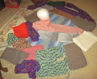 26 crocheted scarves for the homeless