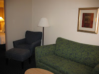 living room at Springhill Suites
