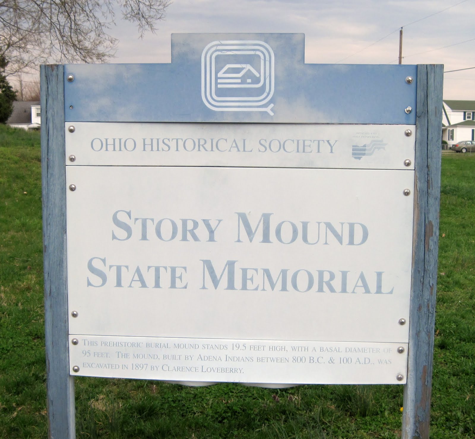 Adena Indian Mound, Chillicothe, Ohio