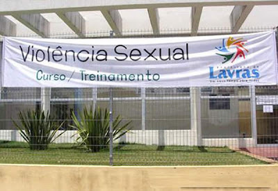curso e treinamento de violência sexual na Faculdade de Lavras