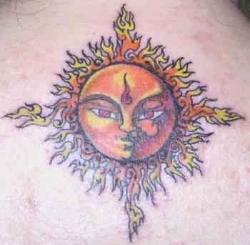 tribal sun tattoo designs. Sun Tattoos - The Daily Dish