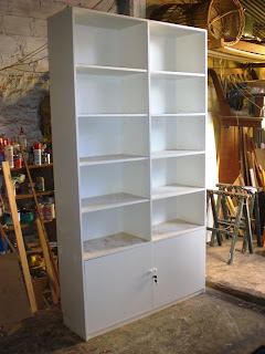 Carpintería Alberto: Estantería en Melamina Enchapada Color Blanco