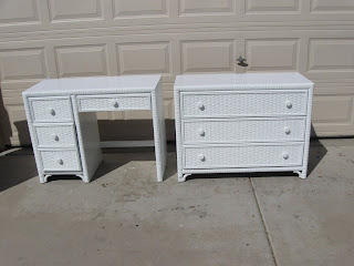 I bought all three of these for $25. Luckily I had some paint left over from the last set
