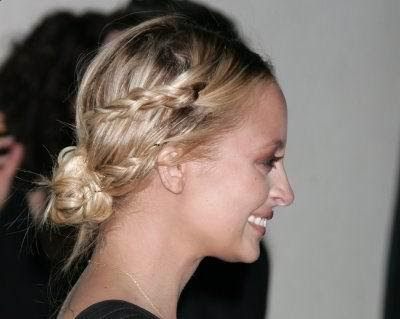 nicole richie brown hair 2010. updos for prom long hair 2010.