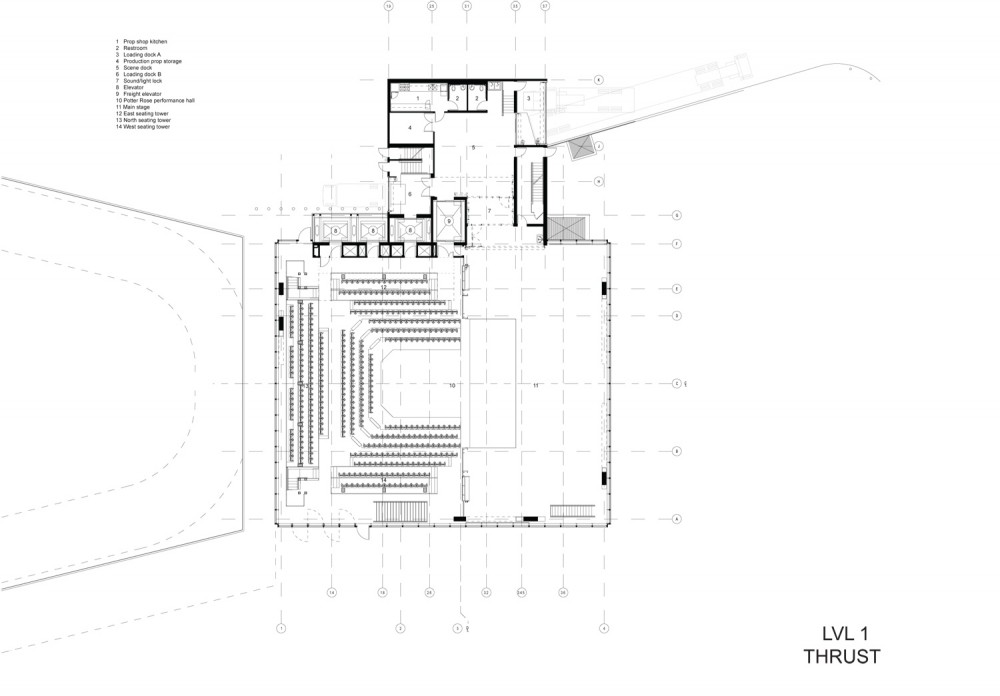 Wyly Theater Seating Chart