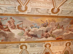 My contraband photo of the ceiling in the Borghese