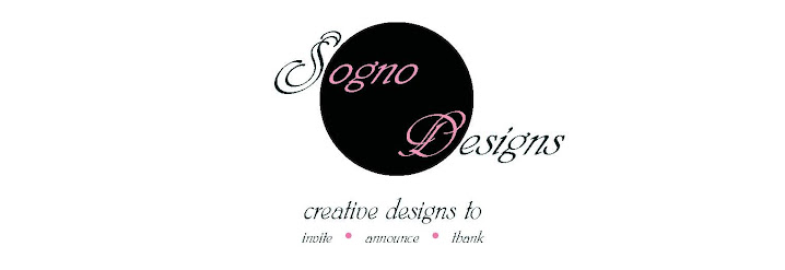 Sogno Designs- Winnipeg Invitation Designer