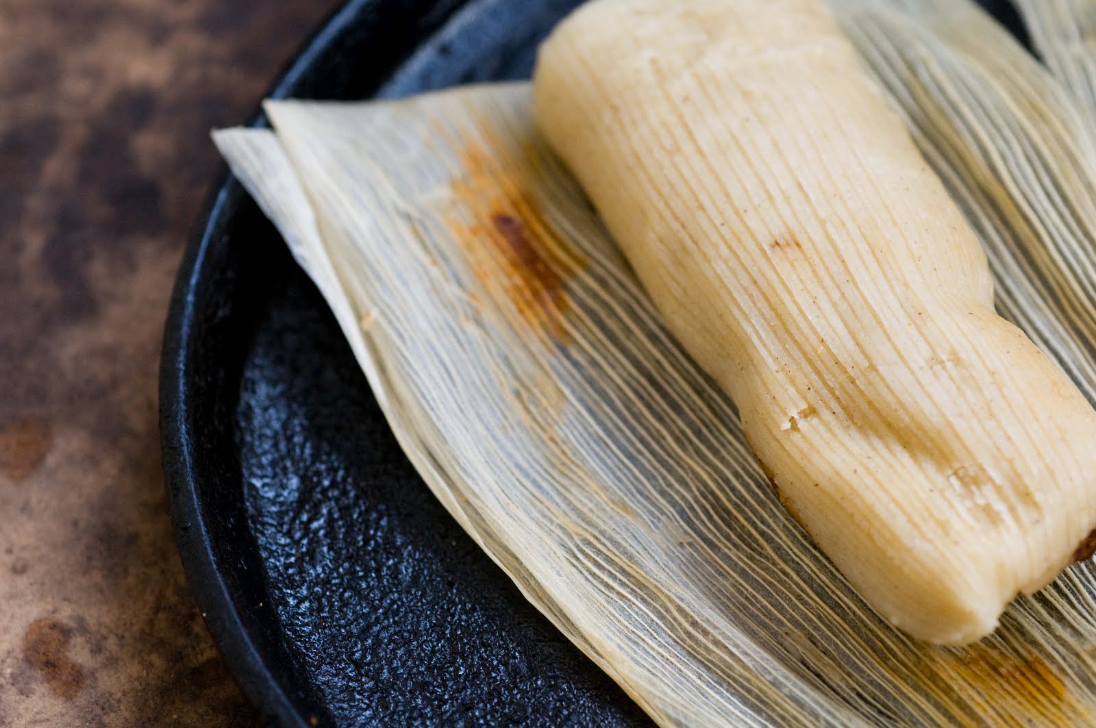 Turkey tamales with guajillocranberry mole Homesick Texan