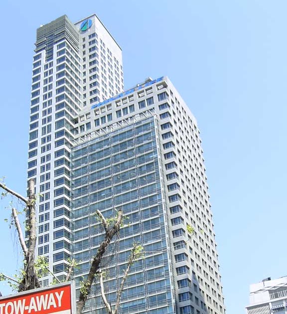 Philippines Buildings and Cebuano workers Minglanilla Cebu