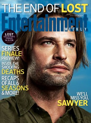 Entertainemnt Weekly Issue #1102 - May 14, 2010 - LOST Collector's Covers 2 of 10 - Josh Holloway as James 'Sawyer' Ford