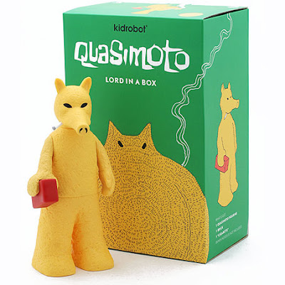 Kidrobot x Stones Throw Yellow Quasimoto Vinyl Figure