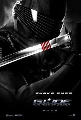G.I. Joe: Rise of Cobra Character Movie Posters Set 1 - Ray Park as Snake Eyes