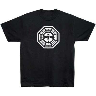 Lost - Dharma Initiative Lamp Post Station Logo T-Shirt