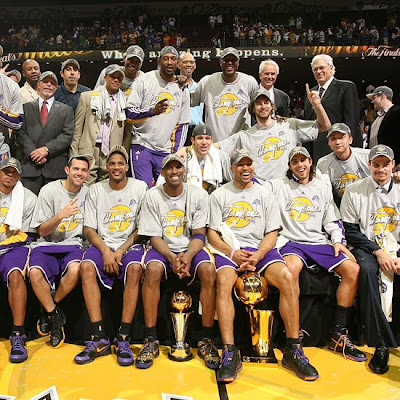 The Los Angeles Lakers - 2009 NBA Champions