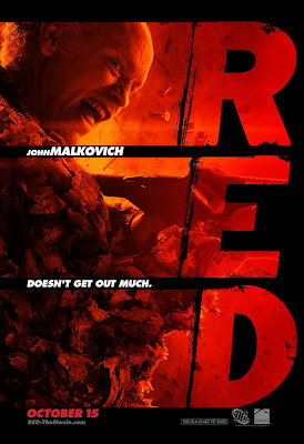 RED One Sheet Character Movie Posters - John Malkovich as Marvin Boggs