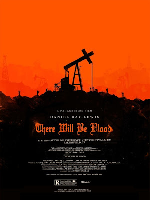 2010 Rolling Roadshow Screen Print Series - There Will be Blood by Olly Moss