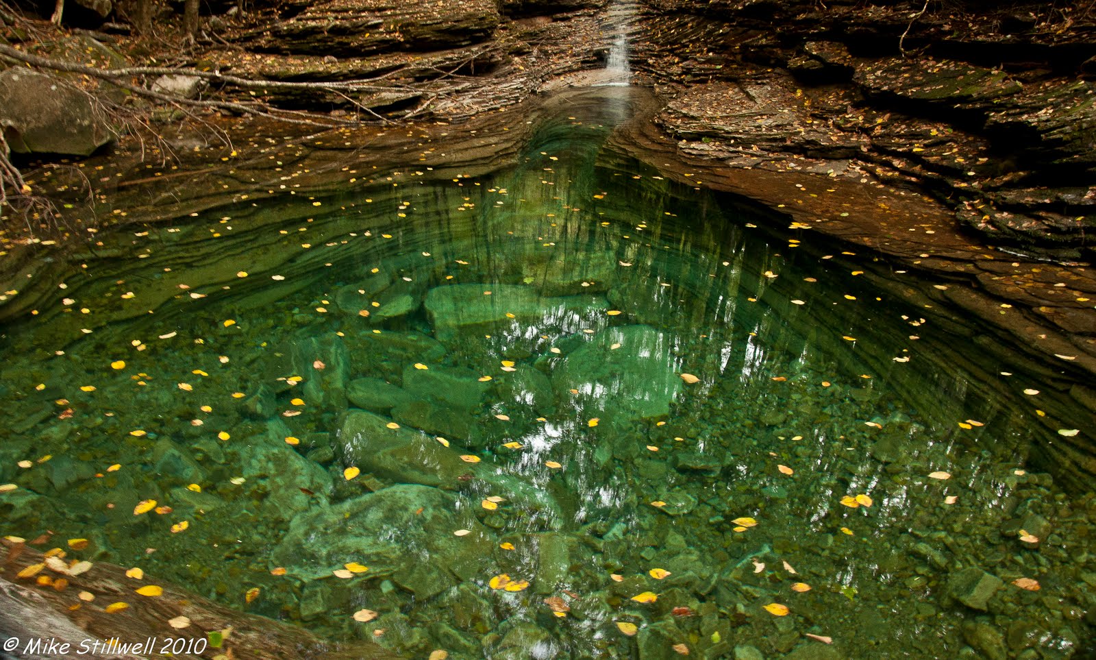 Walking On Empty Devil's Bathtub