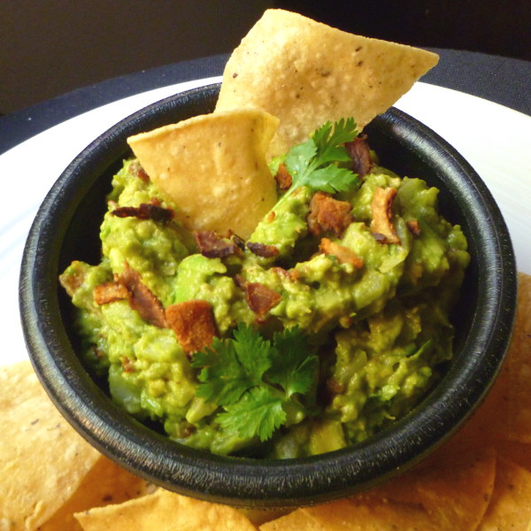 Cookistry Bacon, tomato and chipotle guacamole