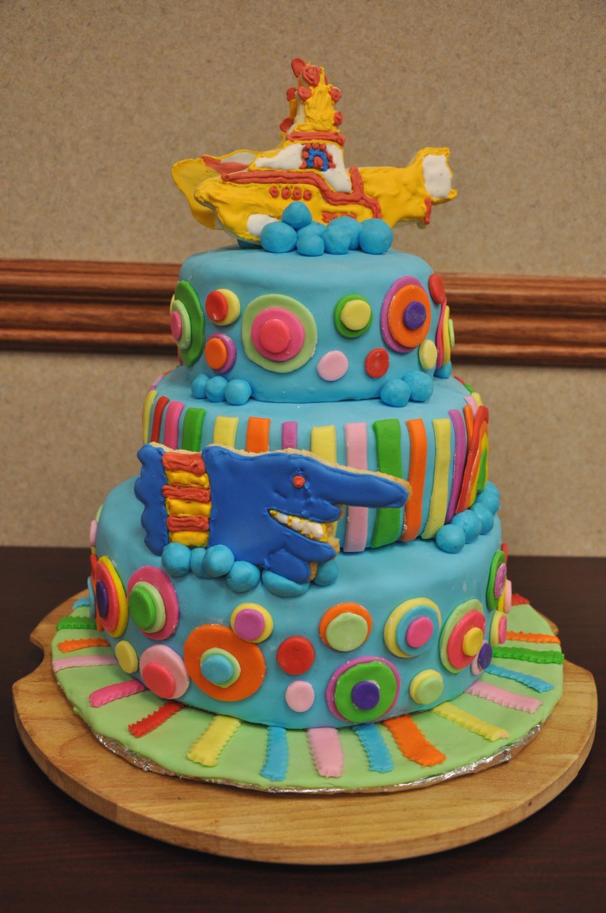 Beatles Themed Cakes