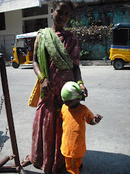 Woman and child