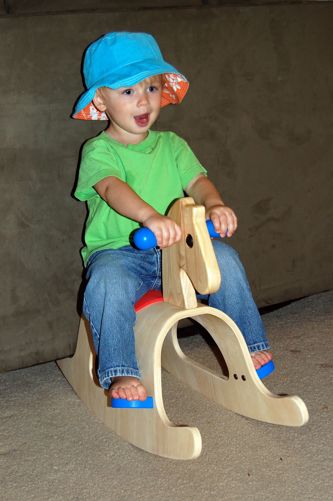 plan toys rocking horse palomino