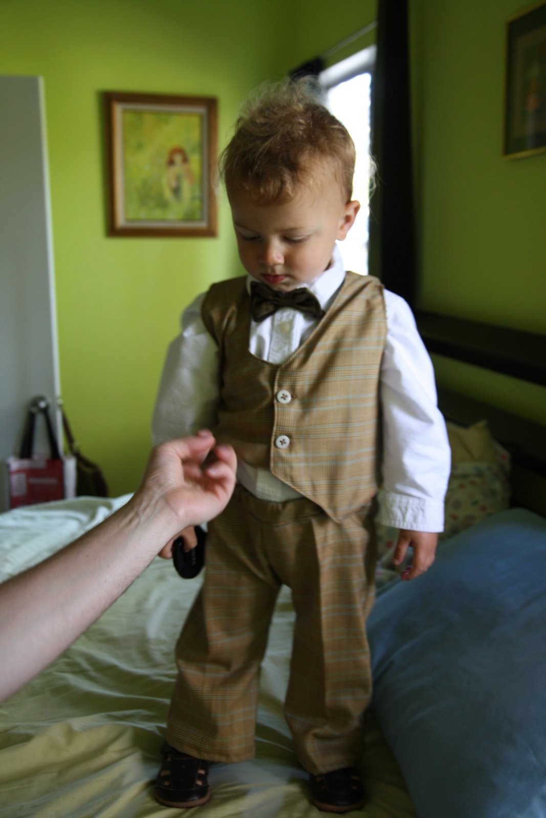 Nicolle's Originals Toddler DressUp Vest and Bow Tie