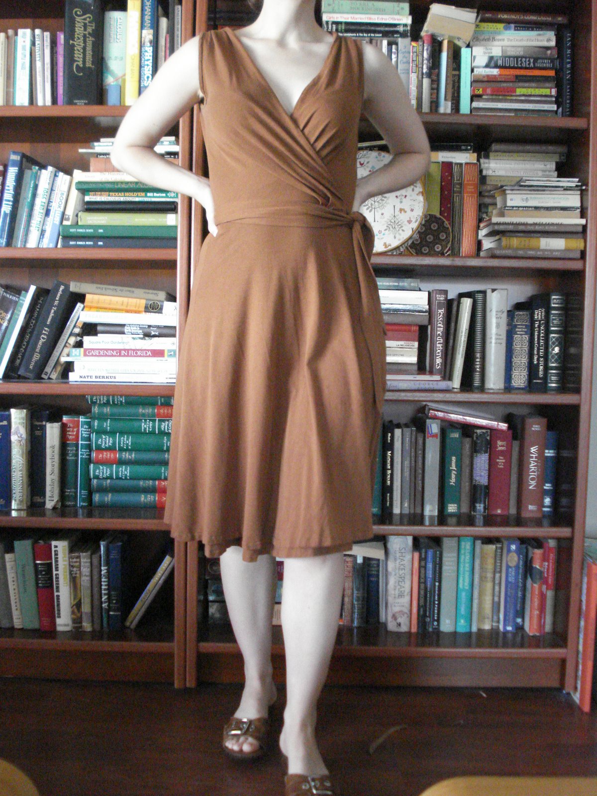 the big cozy wrap dress (vogue 8379)