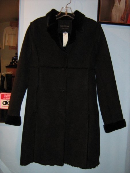 Marc Andrews Faux suede and fur lining  size 4  $89.99
